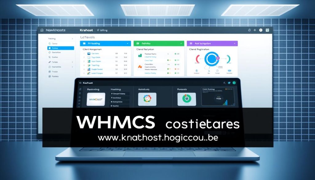 WHMCS hosting control system