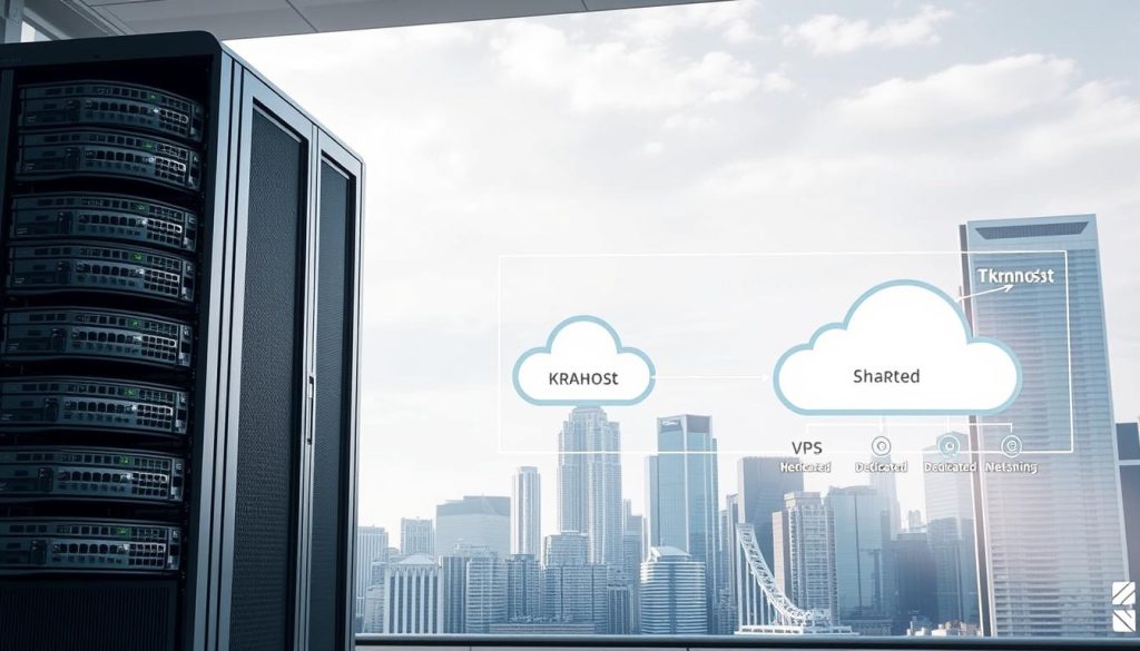 web hosting types